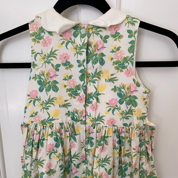 VINTAGE Girl’s Floral Laura Ashley Dress Size 6 Cottagecore Farmhouse Style - Picture 6 of 8